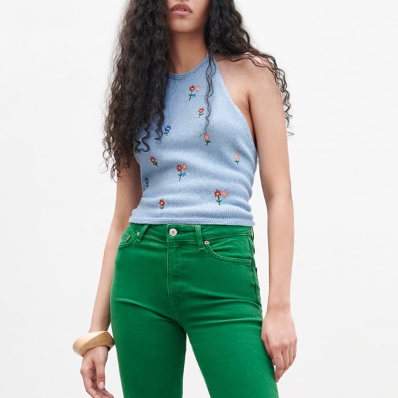 Zara Tops - Zara Halter Knit Top